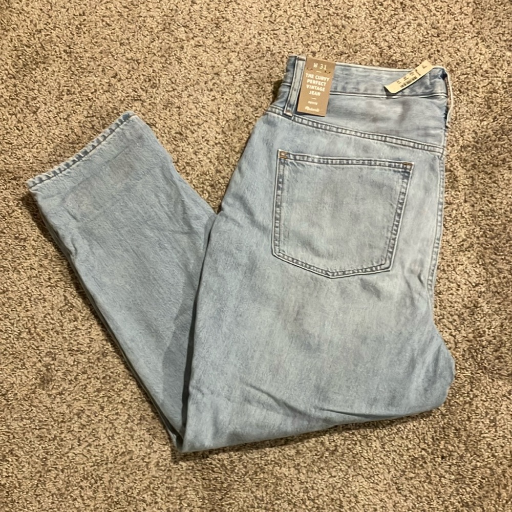 Madewell The Curvy Perfect Vintage Jeans